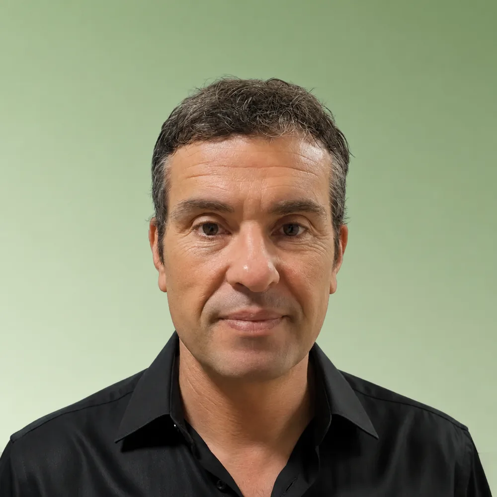 Retrato de Néstor Verde